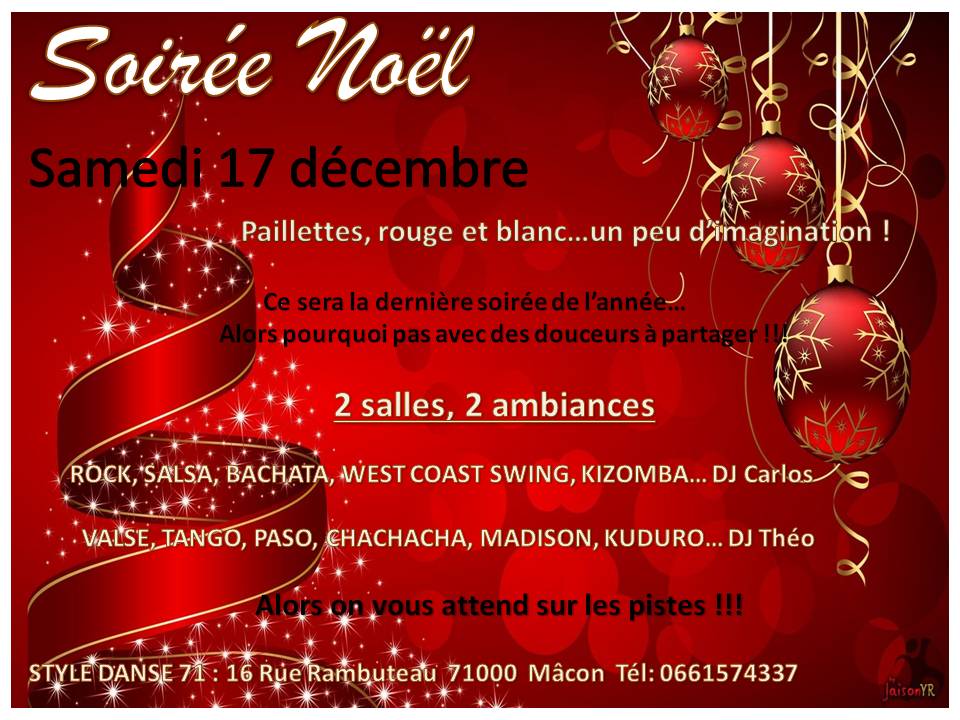 NOTRE PROCHAINE SOIREE